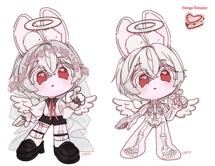 Vintage Romance- Skulleid GA Adopt Vintage Romance- Skulleid GA Adopt