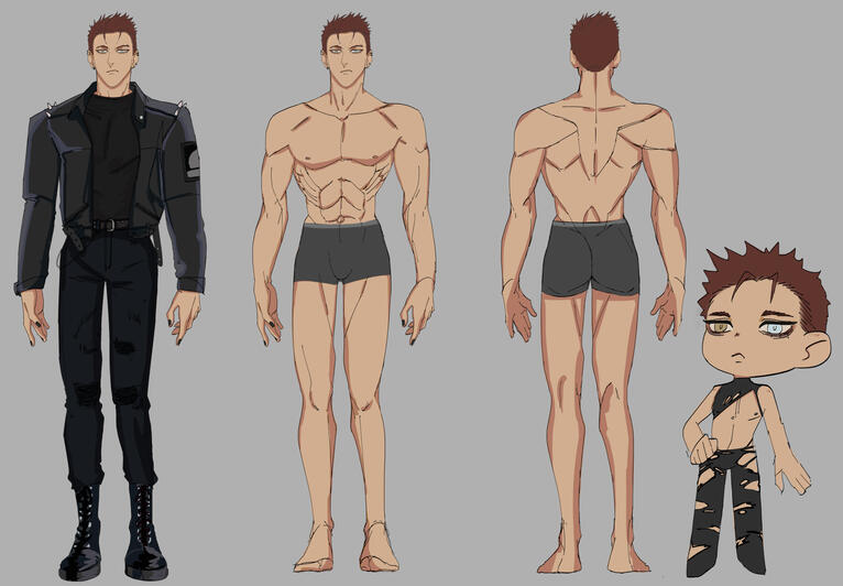 Rough Character Sheet: Eko